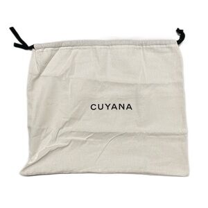 Cuyana White Drawstring Dust Bag 14” x 12”